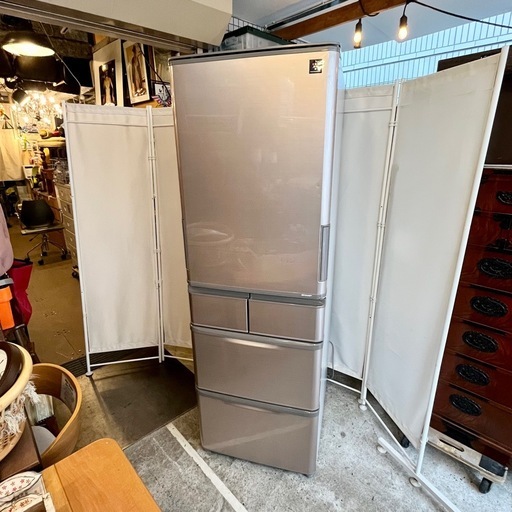 配送可！ SHARP シャープ 5ドア冷蔵庫 5ドア 冷蔵庫 SJシリーズ SJ-X416J sj-x416j 幅60cm 412L 5ドア 両開き 左右開きタイプ 自動製氷 自動製氷機能付き 大型　2022年製造