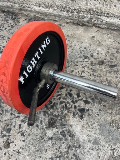ファイティングプレート重量上げ?️‍♀️ダンベルシャフトトレーニング?️ウエイトリフティング フィトネス運動バーベルワークアウト重量挙