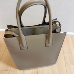 A4 トートバッグ ショルダーバッグ　べージュ　MONICA　　の画像