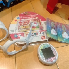 たまごっちとパウパトロールのおもちゃ2つの画像