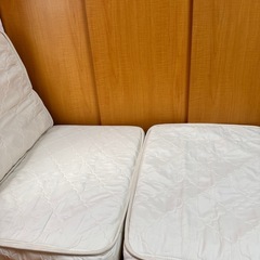 セミシングルマットレス　美品　三つ折り　の画像