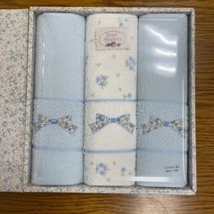 フェイスタオル　3枚入り　アンシャーリー　未使用の画像