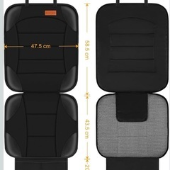 チャイルドシート用保護マットの画像
