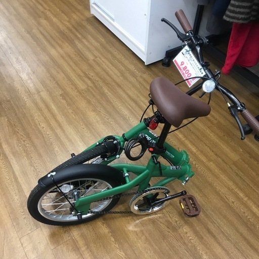 【未使用】折りたたみ自転車　PROVROS 鍵付き
