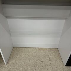 ★リユースのサカイ高崎店★TJ13084 (株)ベガコーポレーション レンジボード 白 H182×D41.5×W90 クリーニング済みの画像