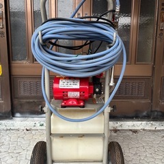 丸山電動噴霧器 すっとびカートスプレー 100V 美品の画像