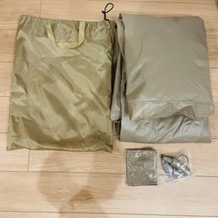 美品　電動エアーベッド シングル 約97✕190×14 ベージュの画像