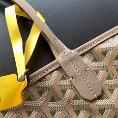Goyard 170周年限定版Saint Louis PM  灰緑色の画像