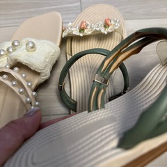サンダル2足　未使用品の画像