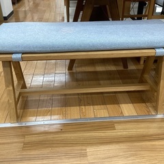 【トレファクマーケット久喜店】unico　ベンチ　ELEMT bench W1050の画像