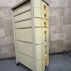 ヴィンテージ　キッチンラック ドロワー 棚 チェスト 2点セット の画像