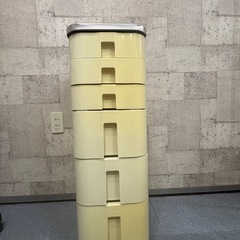 ヴィンテージ　キッチンラック ドロワー 棚 チェスト 2点セット の画像