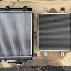 ★ダイハツ コンテ LS-575 ラジエーター（ファン付）中古★の画像