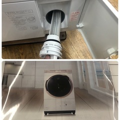 ★K041★ジモティ特別価格★Panasonic製★2019年製11.0㌔/6.0㌔ドラム式洗濯乾燥機★6ヶ月保証★近隣配送可能の画像