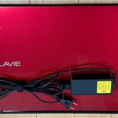 NEC 美品 レッド Corei3 8GB SSD 256GB Office2024 Windows11 新品