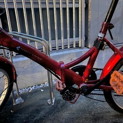 折りたたみ自転車　20インチの画像