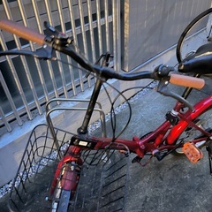 折りたたみ自転車　20インチの画像