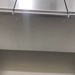 【ジャングルジャングル広陵店】末次家具　キッチンボード　シルバーの画像