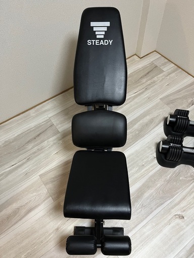 ダンベル10kg✖️2 トレーニングベンチせっとセット