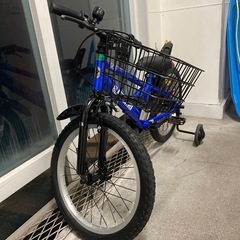  【急募】再お値下げ中!!補助輪付き自転車の画像