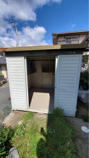ヨド物置 倉庫 道具入れ 収納　約幅2200mm奥2200mm高2080mm