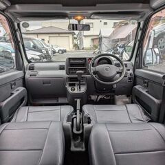 ★修復歴無し！実走行4.2万キロ！ハイゼットカーゴ【デラックス】ハイルーフ！エアコン！パワーウインドウ！キーレスエントリー！の画像