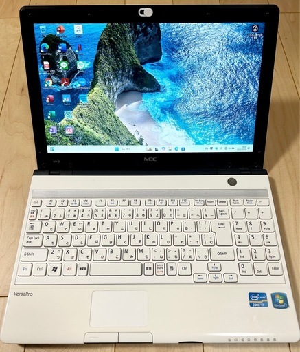 NEC Corei7 8GB 新品SSD 500GB Office2024 Windows11 Webカメラ ホワイト