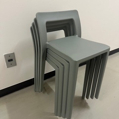 子供用チェア　スタッキング　グレー　＊1脚の価格ですの画像