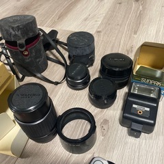 PENTAXカメラ　レンズなど一式ジャンクの画像