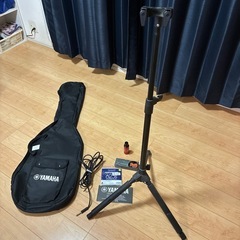 美品　YAMAHA BB434 ブラック　エレキベース　ケース スタンド　その他付属品ありの画像