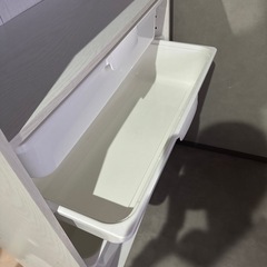 ニトリ　連結できるカラーボックス ワイド3段　おもちゃ収納 子供部屋にも　付属品付きの画像