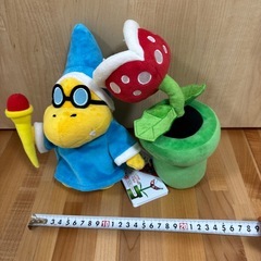 【お話し中】
スーパーマリオ　カメック　パックンフラワー　ぬいぐるみの画像