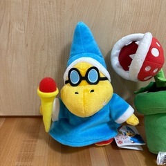 【お話し中】
スーパーマリオ　カメック　パックンフラワー　ぬいぐるみの画像