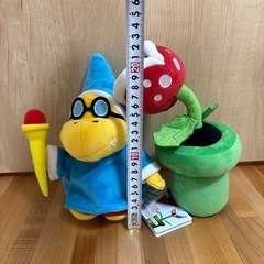 【お話し中】
スーパーマリオ　カメック　パックンフラワー　ぬいぐるみの画像