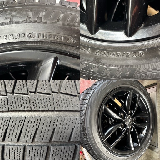 MINI ミニ R60 クロスオーバー 純正 ◇17x7J+50/PCD:120/5穴/4本