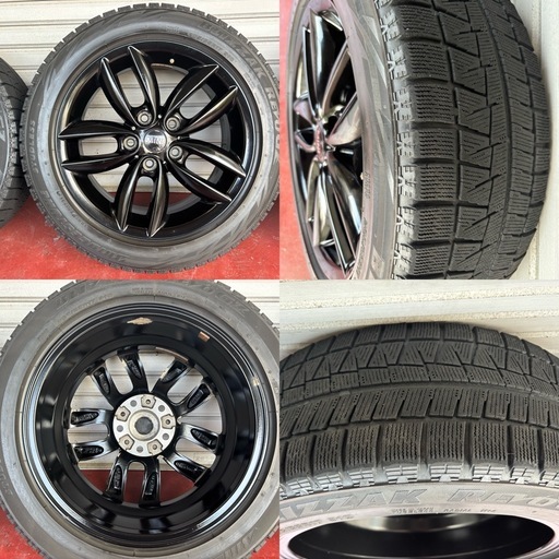 MINI ミニ R60 クロスオーバー 純正 ◆17x7J+50/PCD:120/5穴/4本. ブリヂストン.205/55R17.スタ