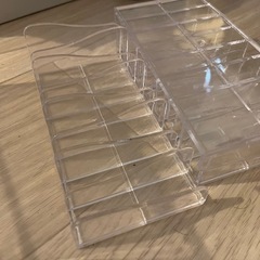 アクリルコスメスタンド、アクセサリーケース等のケースまとめての画像