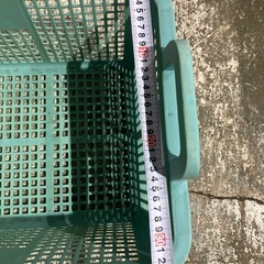 サンコー　持ち手が良い 業務用なのでとても丈夫 メッシュカゴ　魚、農産物　色々な場面で　1個価格の画像