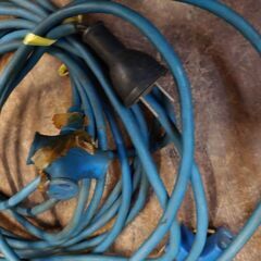 三口延長コード 5m 3本の画像