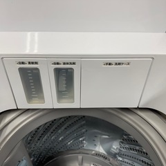 56○送料設置無料　21年製　ハイセンス洗濯機　7㌔　冷蔵庫お得の画像