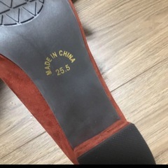 イマージュ　パンプス　新品　レンガ色の画像