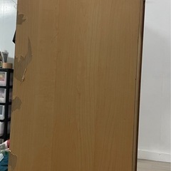 収納タンス　木製　6段　洋服タンスの画像