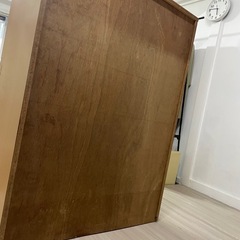 収納タンス　木製　6段　洋服タンスの画像