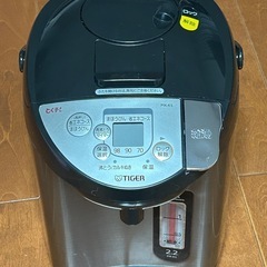 タイガー　2024年製　とく子さん　取説あり　電気ポット　の画像