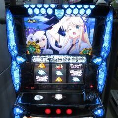 パチスロ実機 閃乱カグラBURST UP コイン不要機付き スロット機│江別市のリサイクルショップドロップの画像