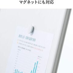 【※10月31日受付終了】縦型ホワイトボード キャスター付の画像