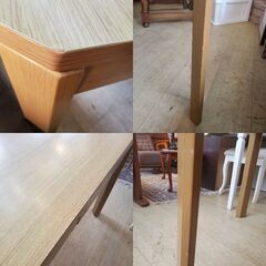 NITORI ニトリ ダイニングコタツ 引出し2個 ナチュラル■横幅85㎝×奥行85㎝×高さ67.8㎝■近隣配送無料 買取帝国 朝霞店の画像