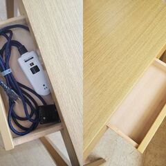 NITORI ニトリ ダイニングコタツ 引出し2個 ナチュラル■横幅85㎝×奥行85㎝×高さ67.8㎝■近隣配送無料 買取帝国 朝霞店の画像