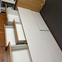 ニトリ シングルベッドの画像