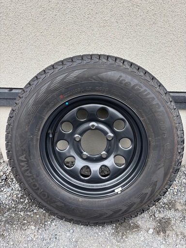 ジムニーシエラ　スタッドレスタイヤ195/80/R15 純正スチールホイールセット